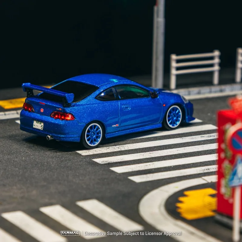 TW 1:64 Honda Integra TYPE R DC5 نموذج سيارة مصنوع من خليط معدني مخصص، هدية عطلة للأطفال وزخرفة قابلة للجمع للبالغين. #3