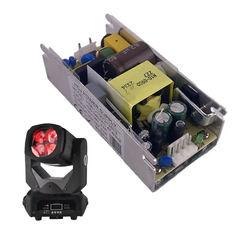 

HCJ H06-U100D + 2613 Источник питания для сценического освещения 26 В 13 В для 4X25 Вт Super Beam Light, аксессуары для ремонта