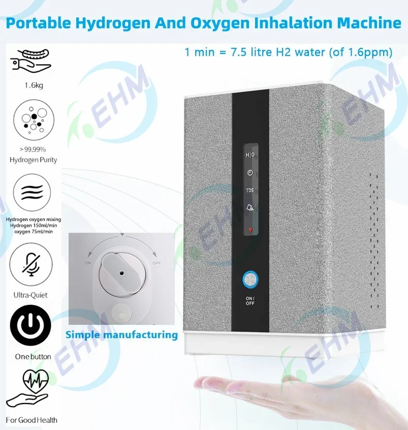 

2025/Hydrogen and Hydrogen and Breathing Machine For Home Use New High Concentration Hydrogen and o
