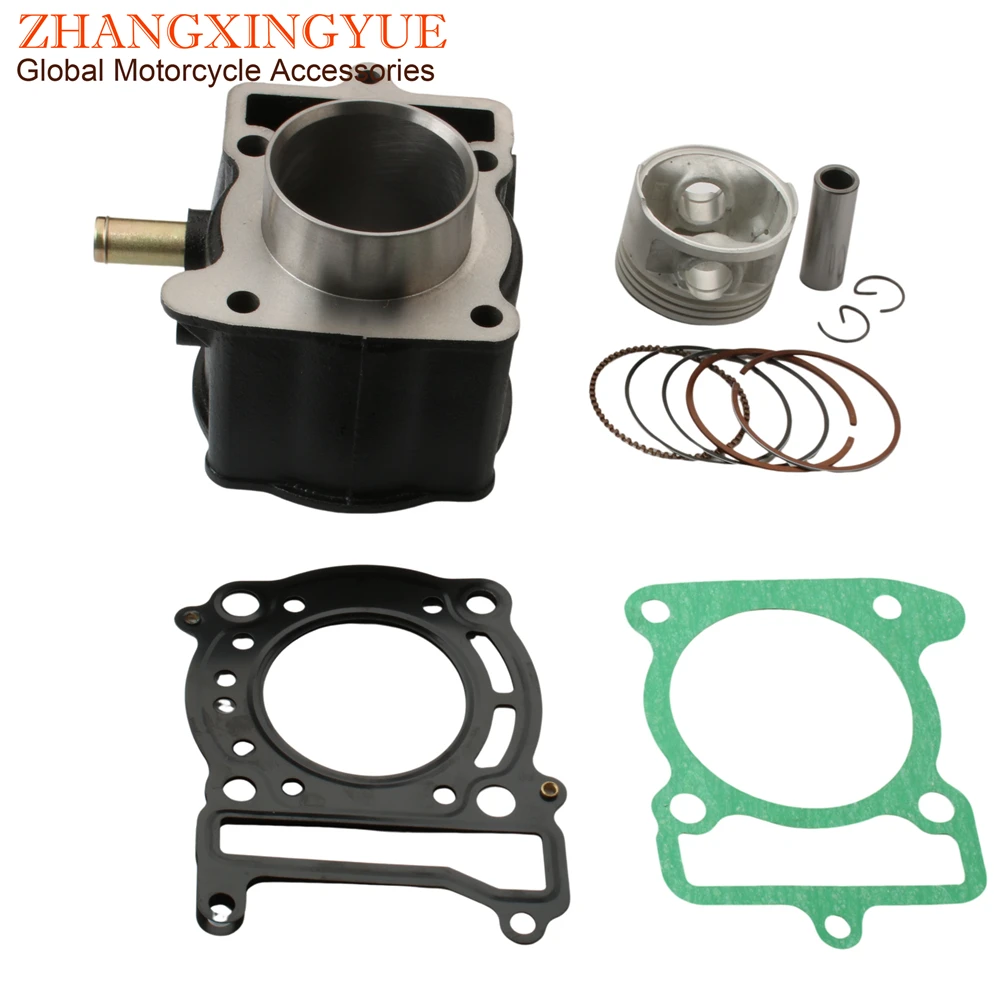 Scooter YP125 53.7mm Cylinder Block Kit For MBK XQ125 XN125 Doodo Skyliner Thunder 125cc 150cc 4T 5DS-E1311-00