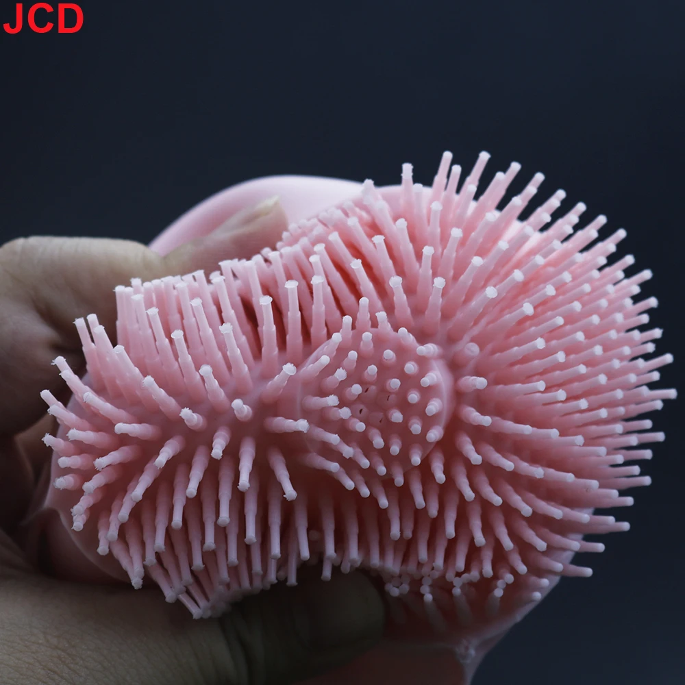 JCD Back Massager Dead Skin Remover Bathing Tools Silicone Body Scrub Exfoliating Shower Brush Bath Exfoliator Skin Cleaner