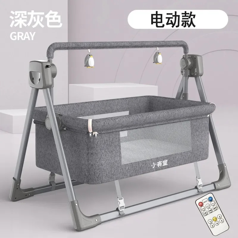 for Cross-border Baby Multi-functional Electric Cradle Rocking Chair Newborn Smart Soothing Sleeping Basket Artifact