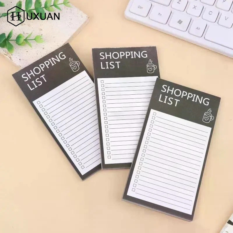 【New】Magnetic Memo Pad Fridge Message Board Portable Tearable Notepad Memo Planner Shopping List For Home Office School