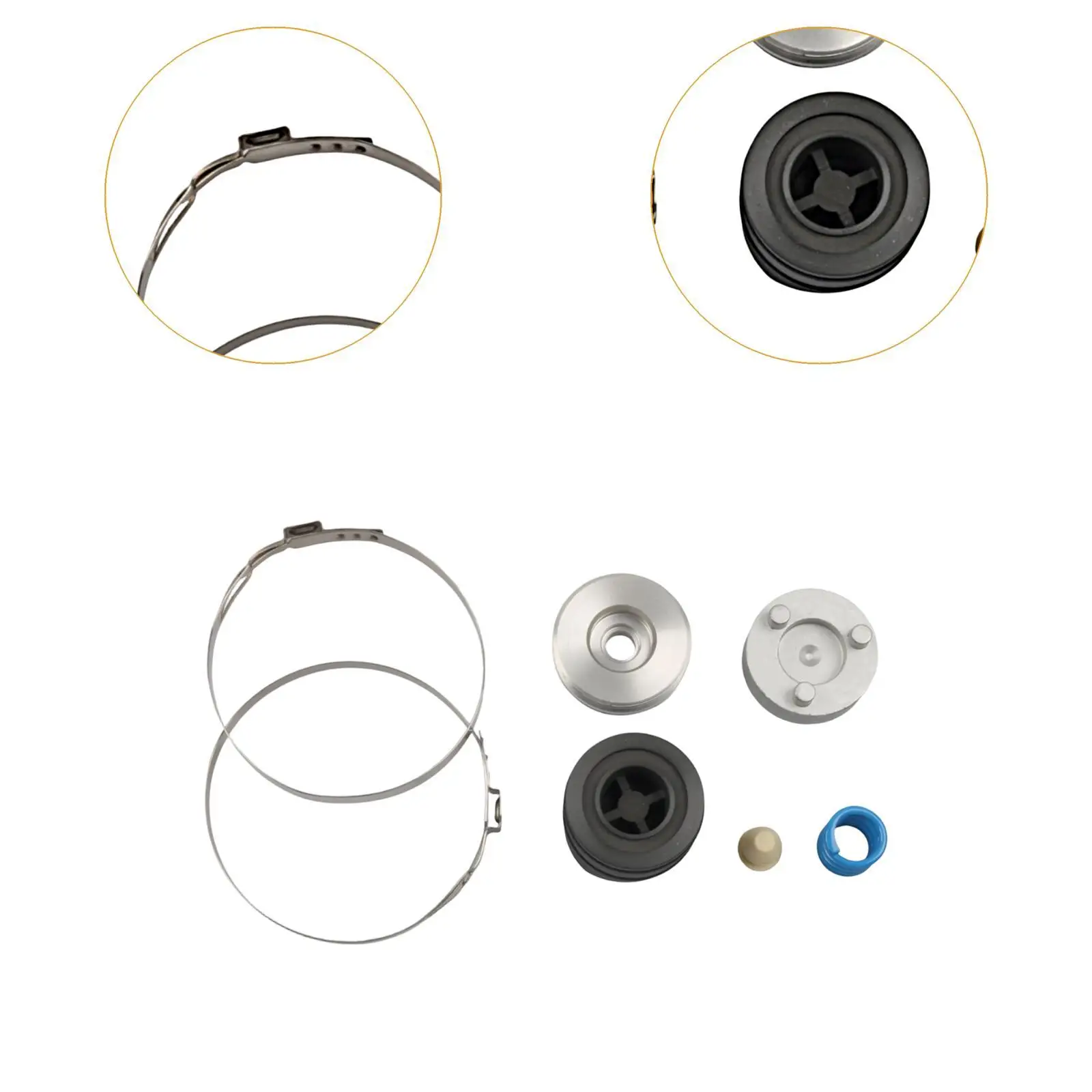 Complete Steering Rack Thrust Piece Replacement Kit Enhanced Durability Aluminum Alloy for Mercedes Benz W205 A2054603703