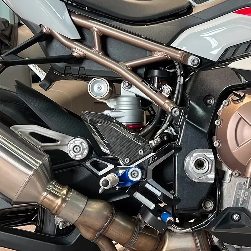 CNC Aluminium legierung Motorrad verstellbare hintere Fuß stütze