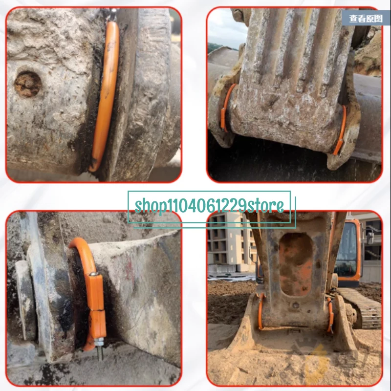 Excavator bucket shaft wiper horse head mud repellent Dust sealant ring zoonlian kubota hitaichi kobelco kato sany XCGM