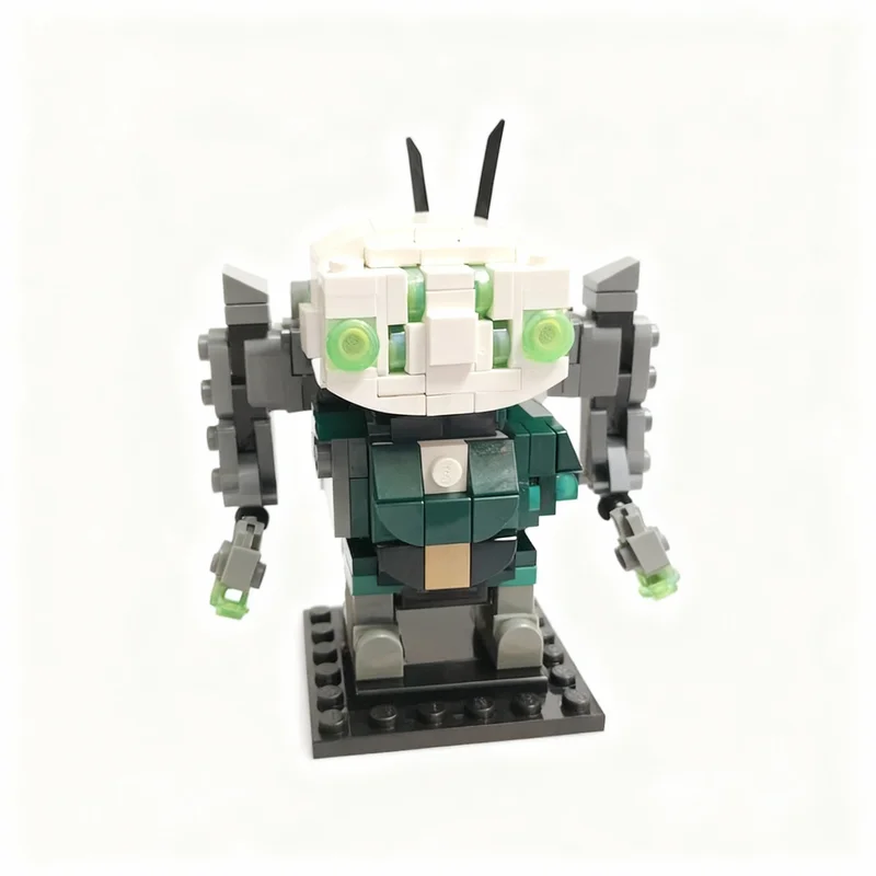 200pcs MOC Risk Rain 2- Operator BrickHeadz Model Building Blocks Toy Christmas Gifts Architecture Education Idea Collection