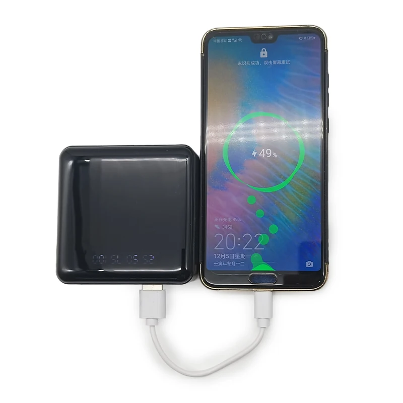 Original Portable Mini Power Bank 40000mAh Dual USB Fast Charging LED HD Digital Display,For Mobile Phone,Tablet Computer