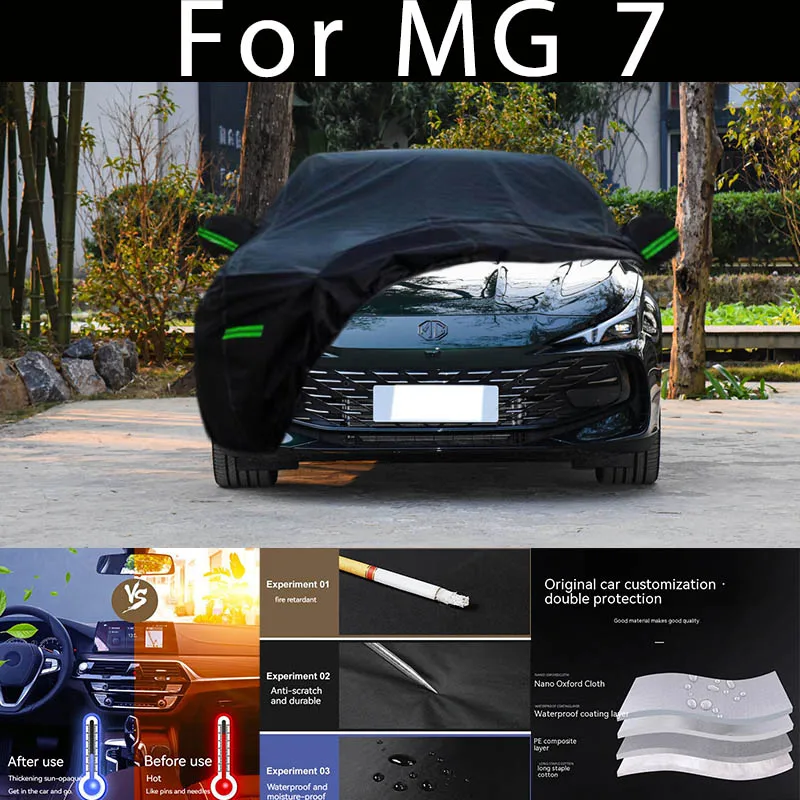 

For MG 7 Outdoor Protection Full Car Covers Snow Cover Sunshade Waterproof Dustproof Exterior Car accessories