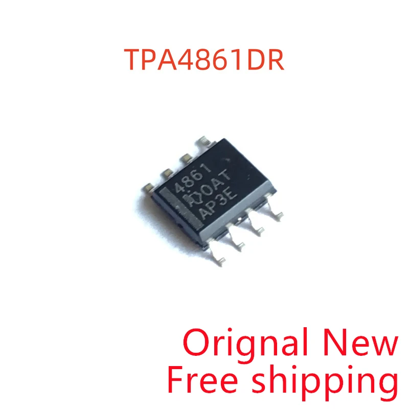 

10piece TPA4861DR 4861 TPA4861D TPA4861 Package SOP8 Amplifier Chip New Original SMD