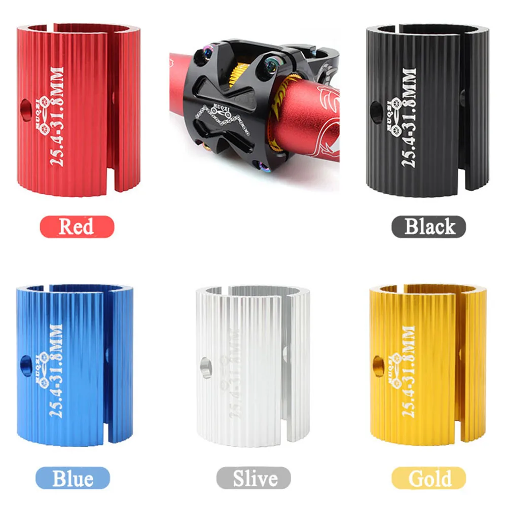 

31.8mm 31.8mm to 35mm Aperture Adjust Adapter Reducing Spacer Bike Handlebar Conversion Shim Handlebar Reducing Sleeve Reducer