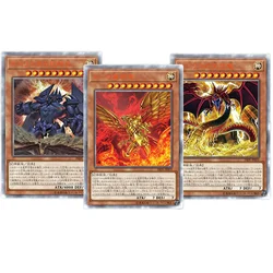 3Pcs Anime Yu-Gi-Oh! Diy Self-Control Slifer The Sky Dragon Obelisk The Tormentor The Winged Dragon of Ra Game Collection Card