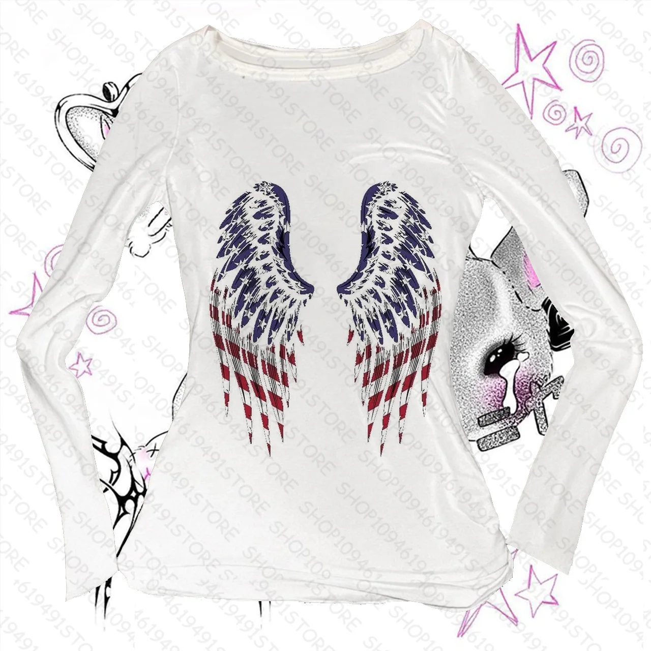 Thumbnail 2 - #26 Best Womens Graphic Print Tees to Buy In 2026