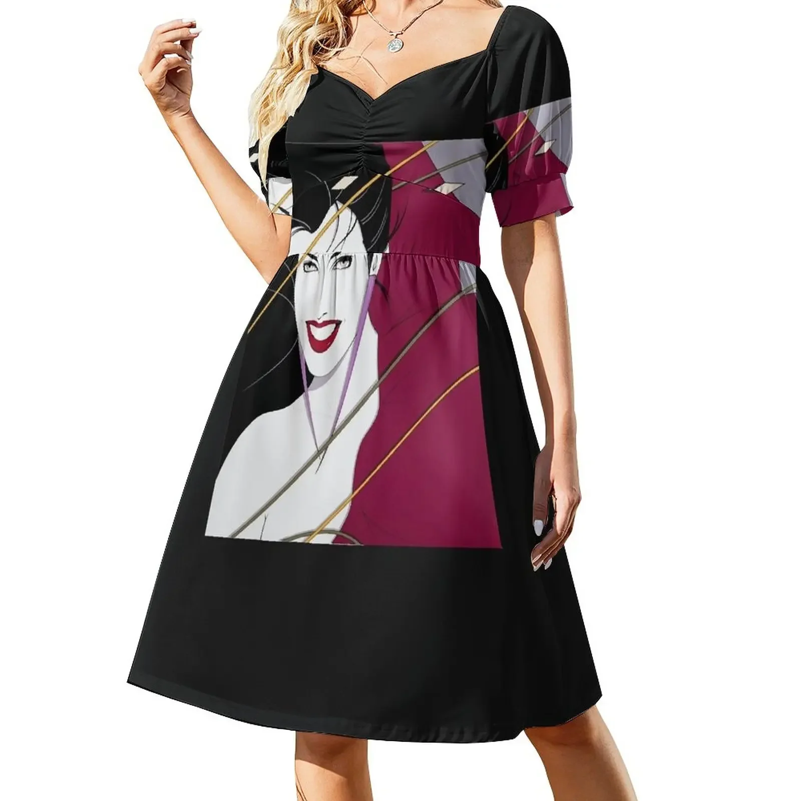 In thor ragnarok duran duran's rio bruce banner Short-Sleeved Dress Woman clothing Cocktail of dresses