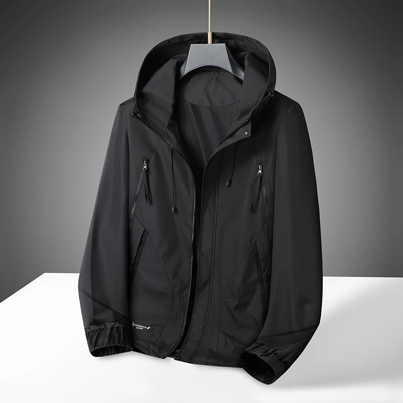 

2026 spring new arrival jacket mens high quality trench coat men,autumn men's casual jackets fashion coat,big size 3XL-8XL