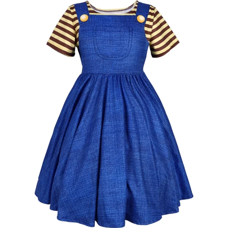 2025 halloween Agnes jupe Despicable Me película cosplay disfraz Halloween Minion personaje habiller tenue