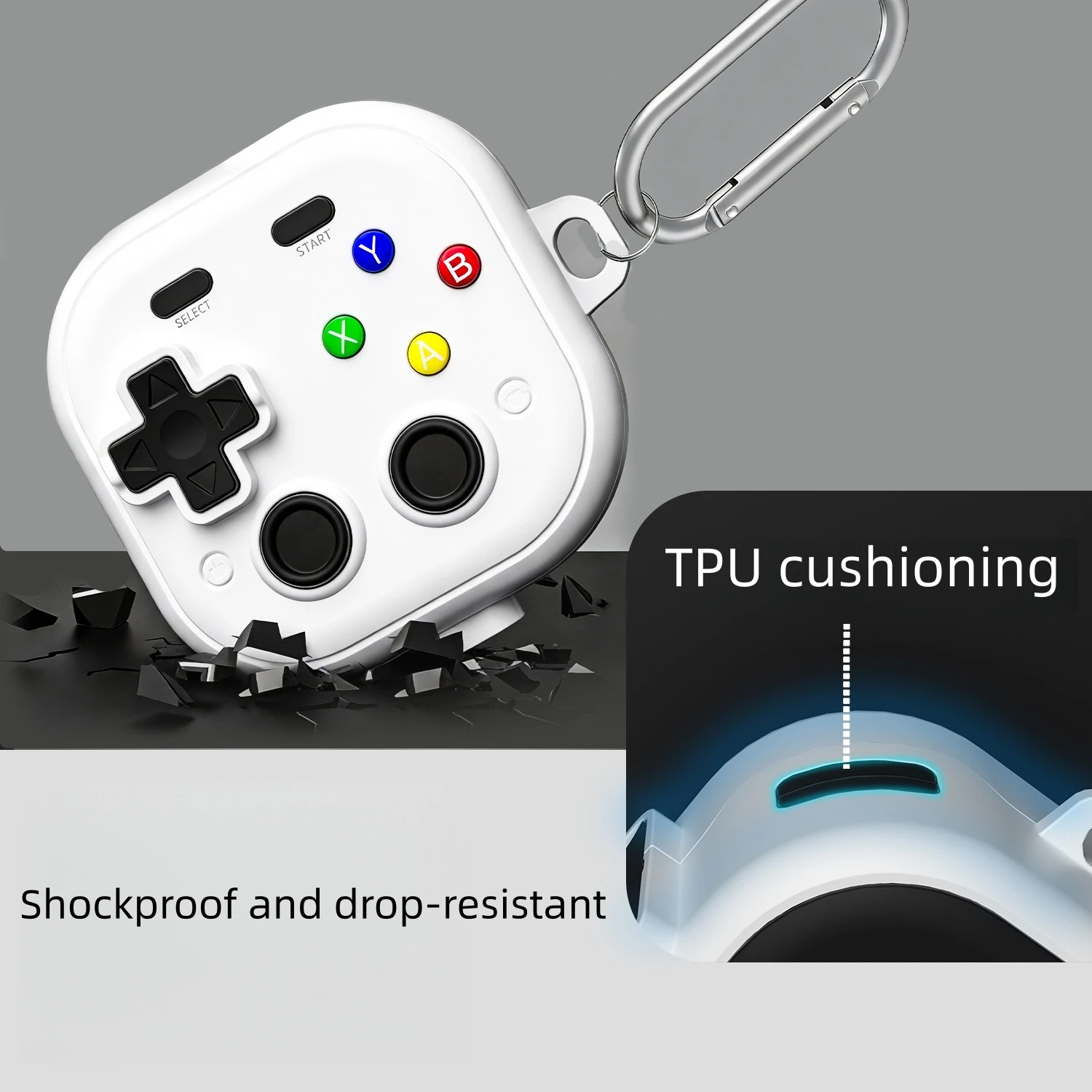 Protective Cover for Samsung Buds4/4 Pro Wireless Earbuds Case Housing for Galaxy Buds 4/4 Pro Shockproof Shell Protector Sleeve