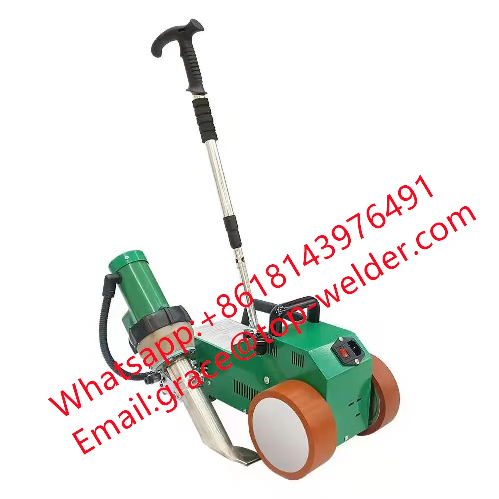 

Аппарат для сварки горячим воздухом для гидроизоляции кровли из ТПО, ПВХ/ПЭ