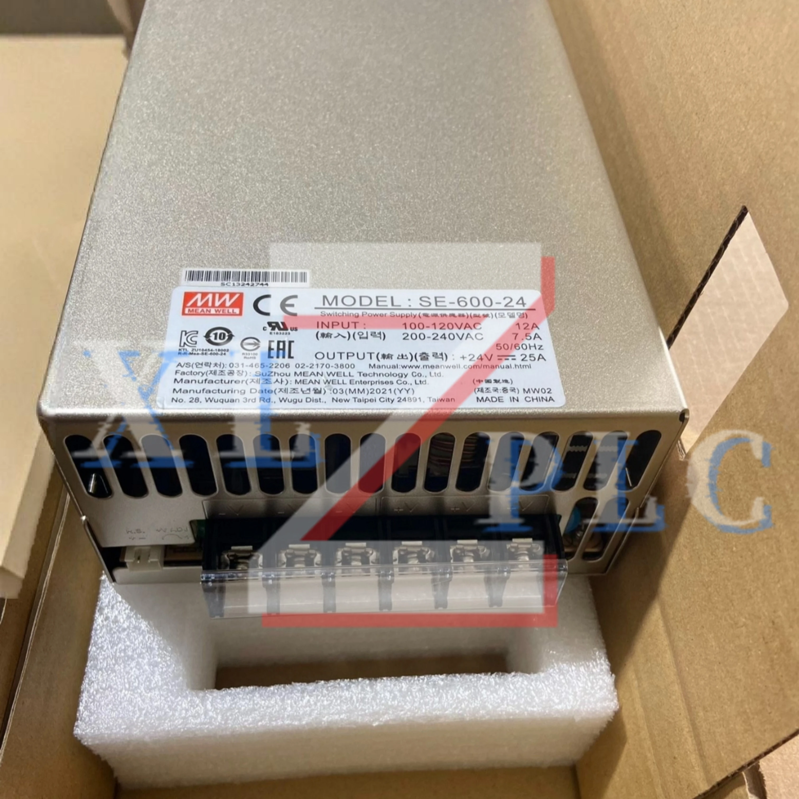 

switch power supply new original SE-600-24 | 24V SE-600-27 | 27V