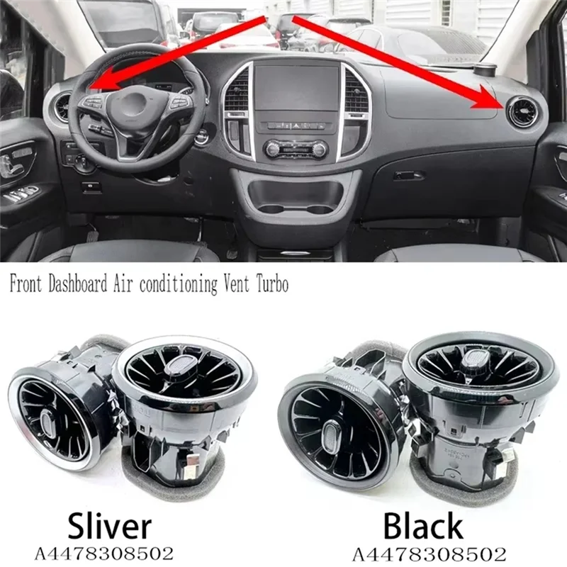 

A03Z-Dashboard A/C Air Outlet Turbo 4478308502 A/C Outlet Turbo Forbenz V Class W447 Vito Air Conditioning Vent 4478302403