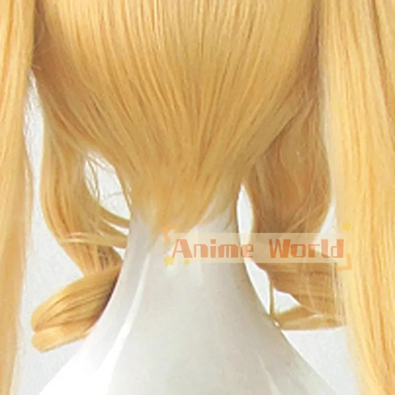 Shin Ku Reiner Rubin Cosplay Wig Rozen Maiden Golden Long Wavy 100cm Synthetic Hair Heat Resistant Halloween Role Play Party #3