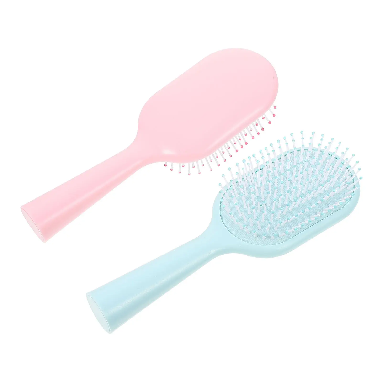 

2Pcs Hair Massage Combs Airbag Detangling Brushes Ergonomic Handle Scalp Massager Suitable All Hair Types Salon Hairdressing