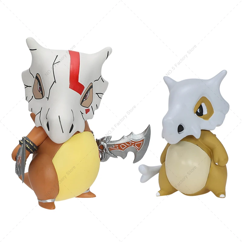 Pokemon Anime Figure Pocket Monsters Cubone Cute Action Figure Car Mounted Ornaments Model Decoration Children Toys Gifts