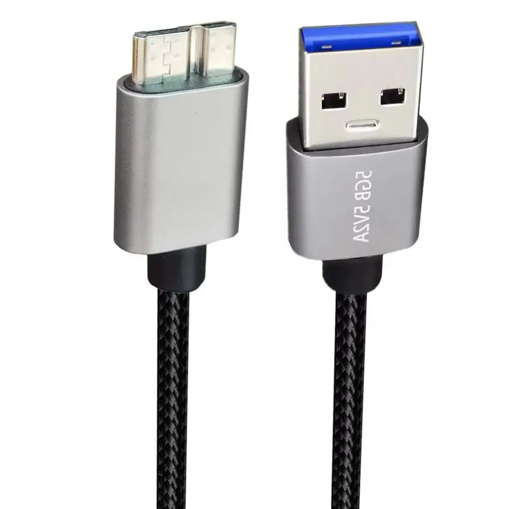 Type USB C to Micro B Cable 10Gbps Fast Data External Hard Drive Disk Cable for SSD HDD PC MacBook Pro Toshiba Canvio 0.5m 3m