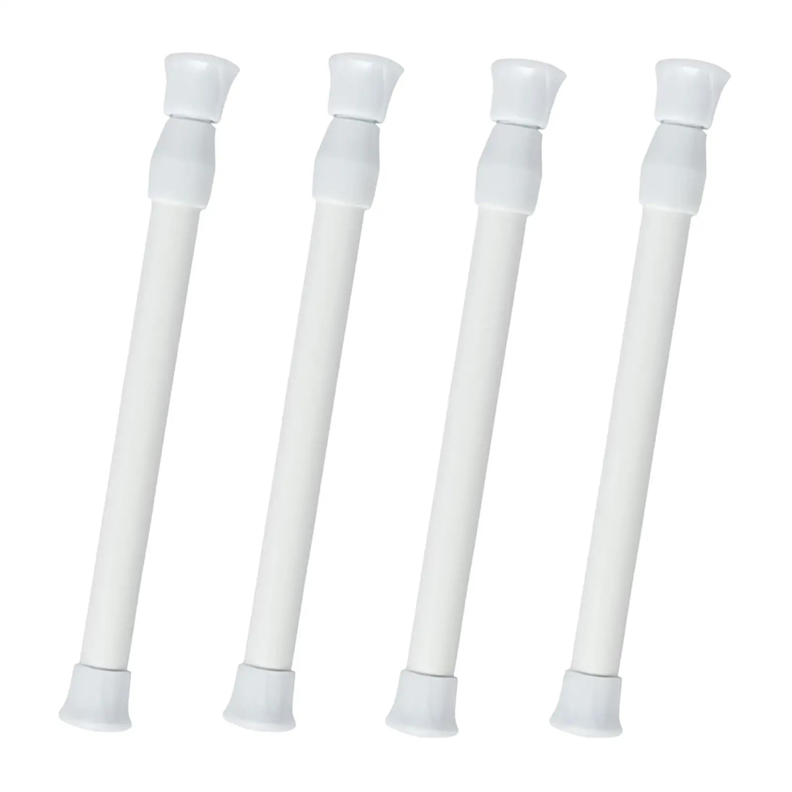 

4 карниза с регулируемым натяжением, мини-карниз для штор, телескопический карниз с маленькой пружиной