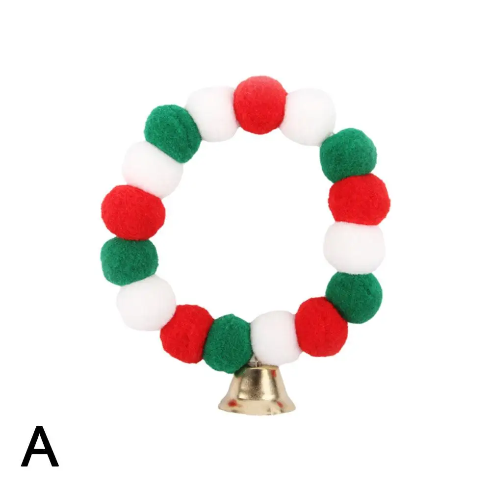 Colar ajustável do Natal com sinos, Xmas Breakaway colares, O2i9