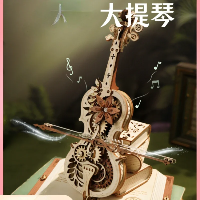 Cello Music Music Box Handmade Birthday 520 Gift for Girlfriend Decoration