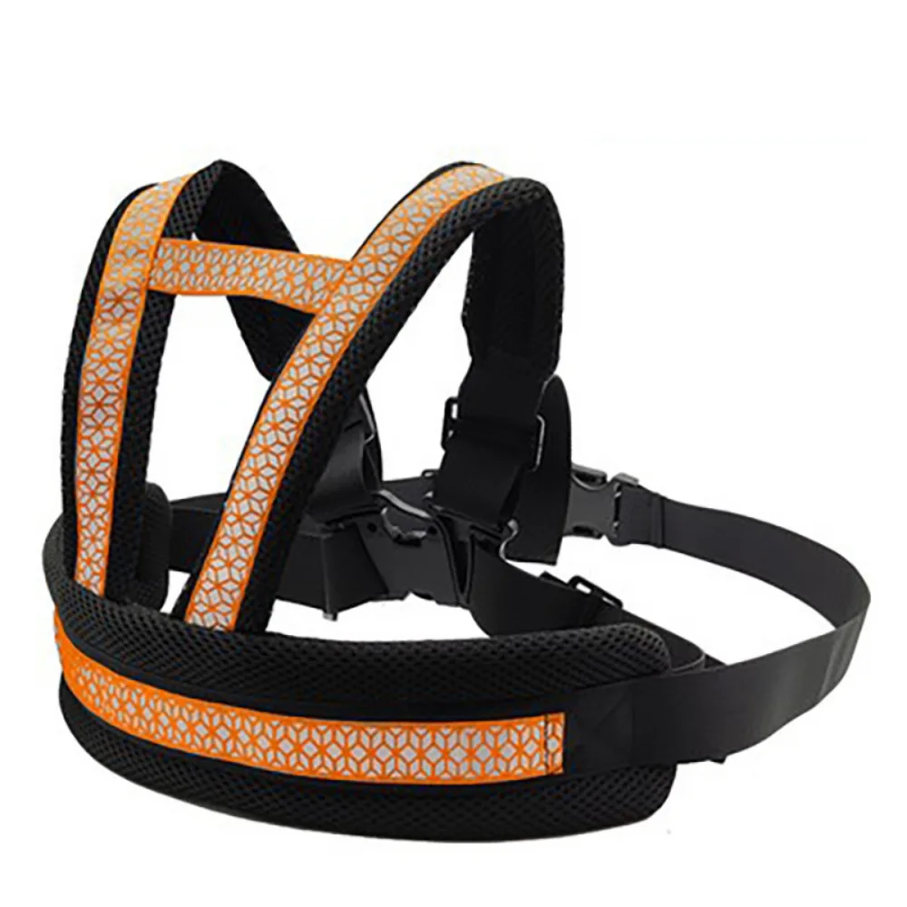 Breathable Children's Motorcycle Seat Belt Reflective Strap Adjustable Strap Kids Safety Seat Harness Non-Slip Anti Lost