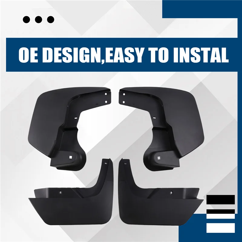 

AU28-Mudguards For Renault Duster HM 2018-2023 Mudflap Guards Front Rear Fender Wheels Flare