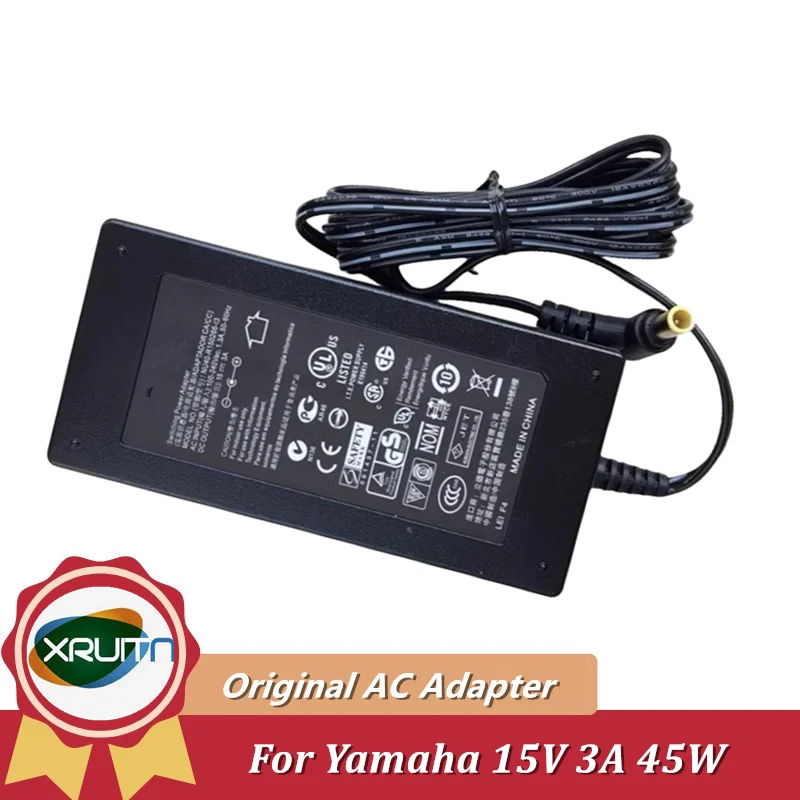 15V 3A NU40-R150266-13 AC DC Adapter Charger For YAMAHA THR5 THR10 Electric Guitar Bass TSX-70 TSX-B72 TSX-W80 TSX-140
