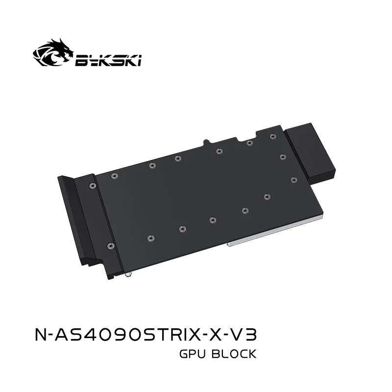 Bykski N-AS4090STRIX-X-V3 GPU-Block für ASUS TUF GAMING/ROG STRIX RTX4090 Grafikkarte Wasserkühlung/AI Intelligence Deep Learning