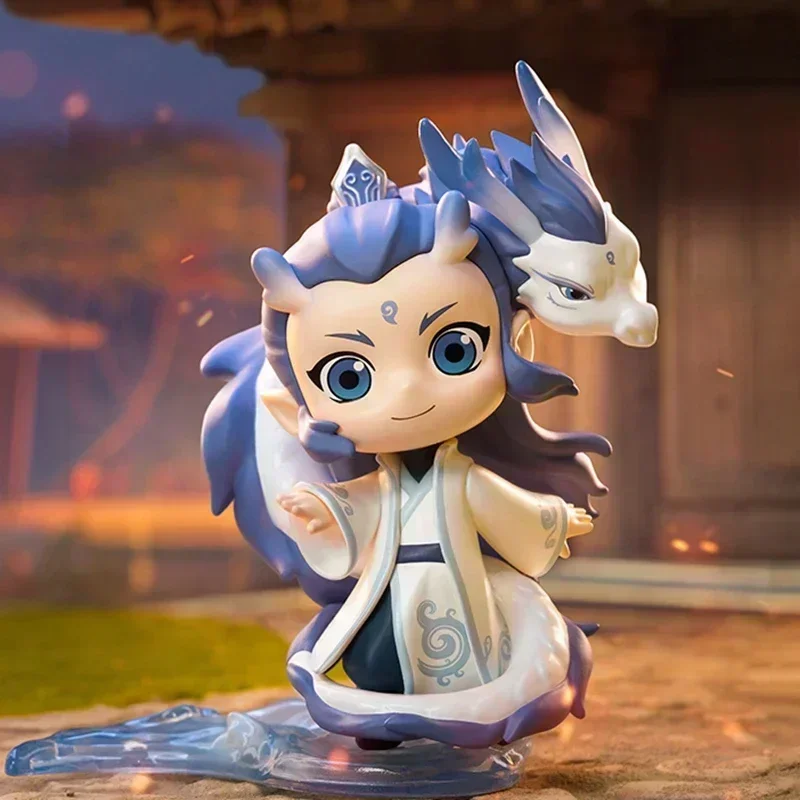 البوب مارت NeZha2Born Bonds سلسلة صندوق أعمى اللعب صندوق الغموض تخمين حقيبة دمية لطيف أنيمي الشكل سطح المكتب الحلي جمع