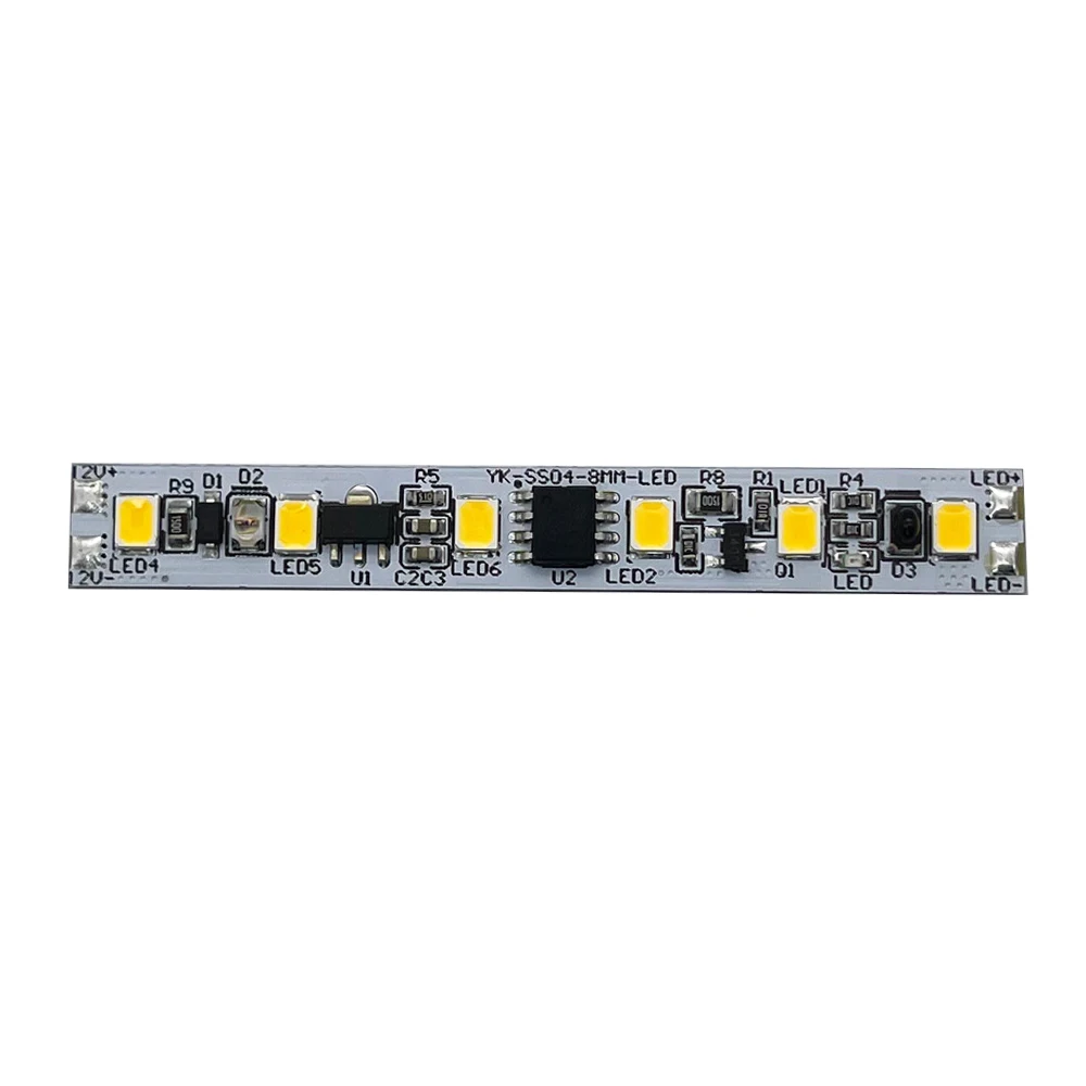 Módulo de interruptor de Sensor infrarrojo DC6-12V 5A, Control de barrido manual, Sensor de movimiento de onda manual, módulo de inducción, 3000K,