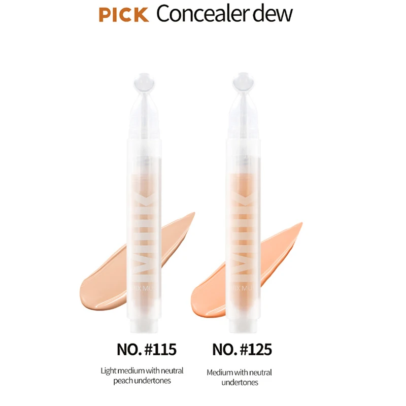 Waterdichte Concealer Cover Donkere Kringen Bevochtigen Krachtige Concealer Pen Hoge Dekking Droge Concealer Olie Controle Make-Up Cosmetica