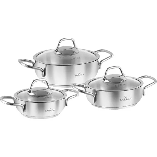 Roe Aegean Steel Sahan Set 6 Piece Metal