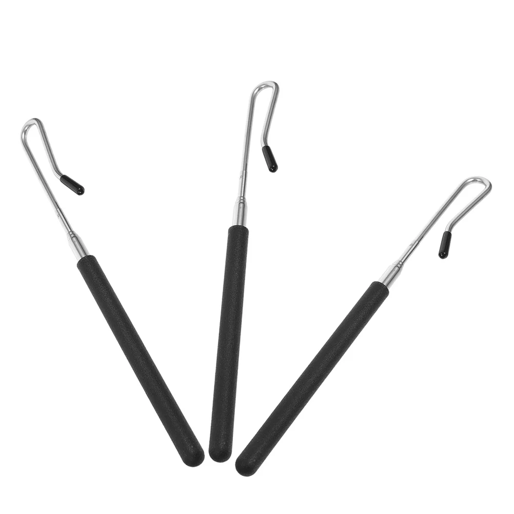 Bâtons de tiges de Manipulation de marionnettes demi-corps, 3 pièces, pour spectacle de marionnettes à main, outil de positionnement de mouvement de bras