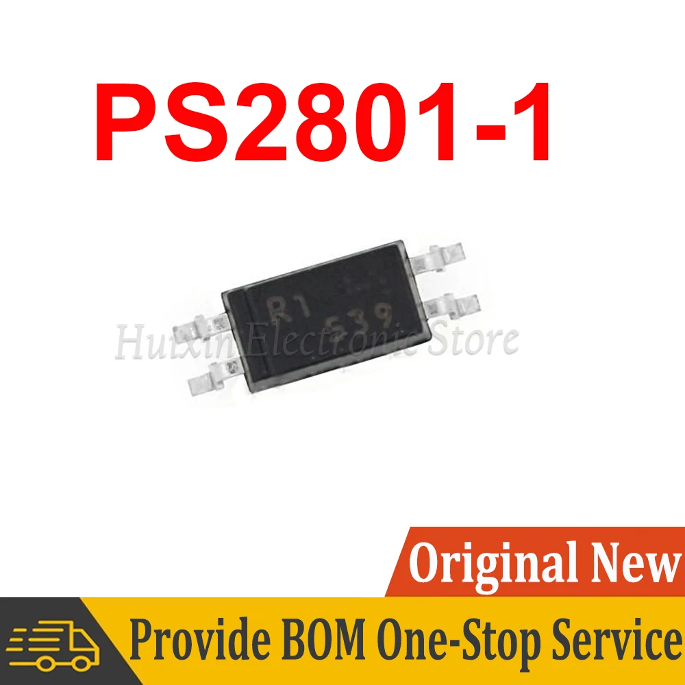 2pcs PS2801C-1 PS2801-1 SOP-4 R1C R1 PS2801 SOP4 SMD optocoupler SMD In Stock New Original IC Chipset