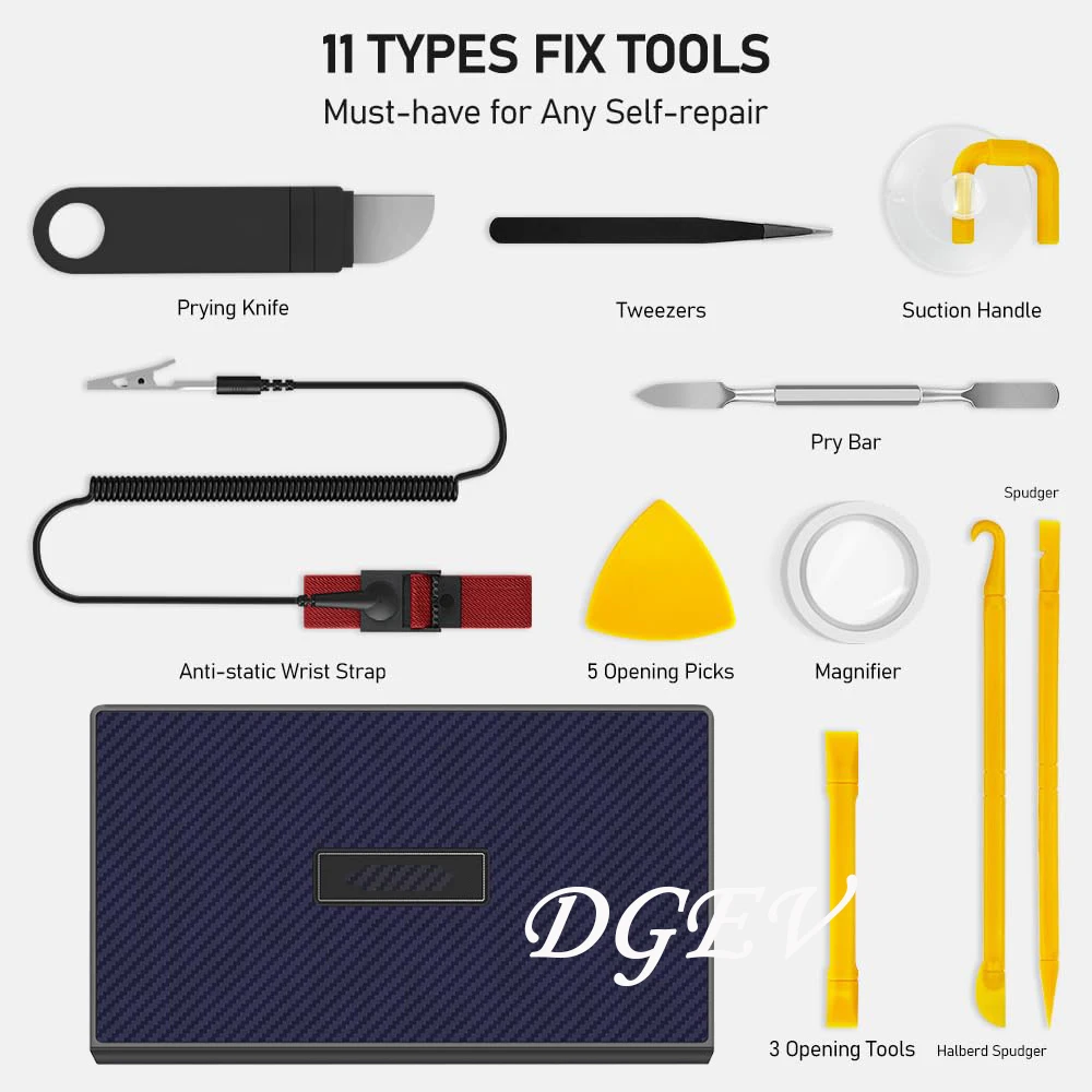 DGEV Precision screwdriver set notebook repair mobile iPhone repair tool, PC and glasses, gift Precision screwdriver set