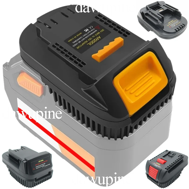 

Адаптер для инструментов с литиевой батареей AR20DL AR18BS AR18MT AR18ML для Aeg, RidGid, Makita, Bosch, Milwaukee, преобразователь M18