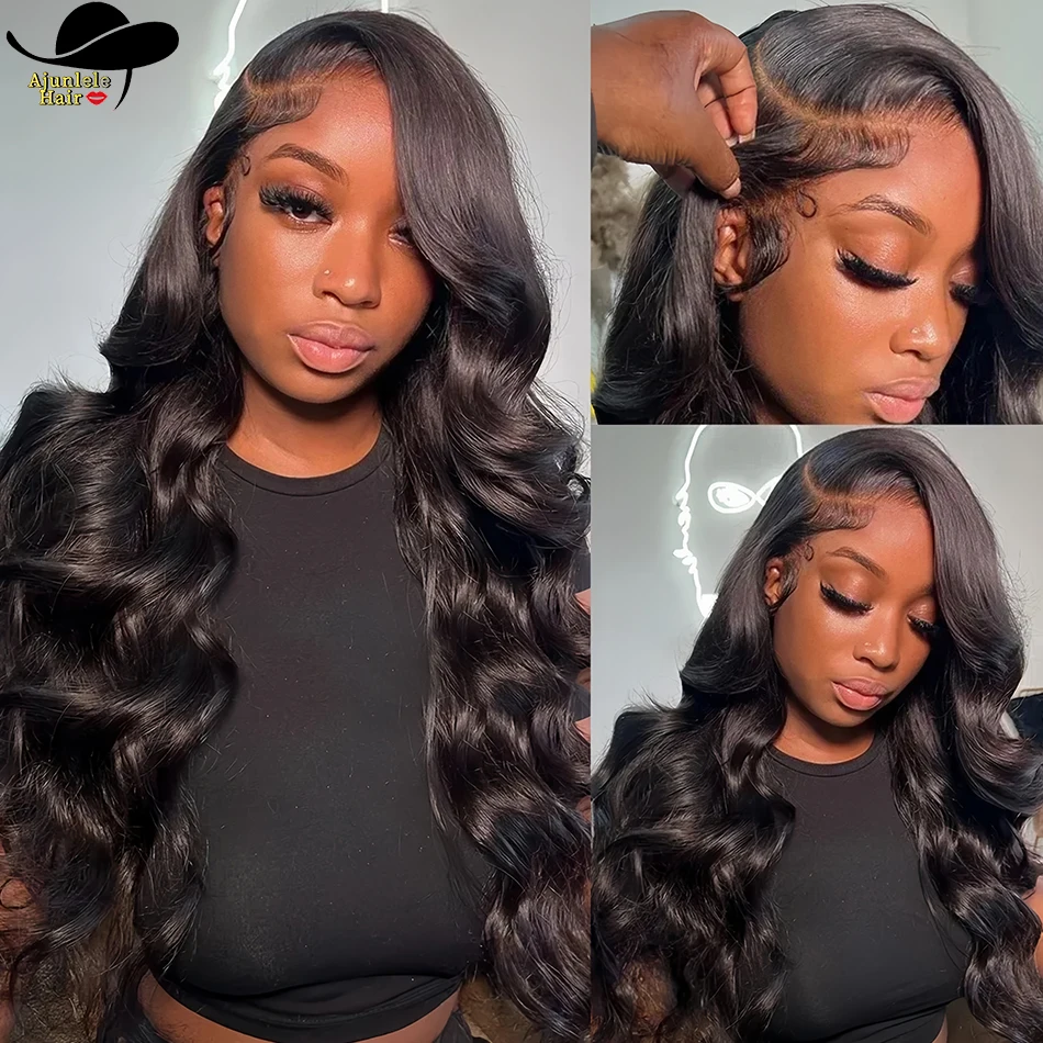 

13X4 Body Wave Brazilian Transparent Lace Front Wigs HD Lace Frontal Wig 4x4 Lace Closure Wigs Human Hair Wigs Natural Color