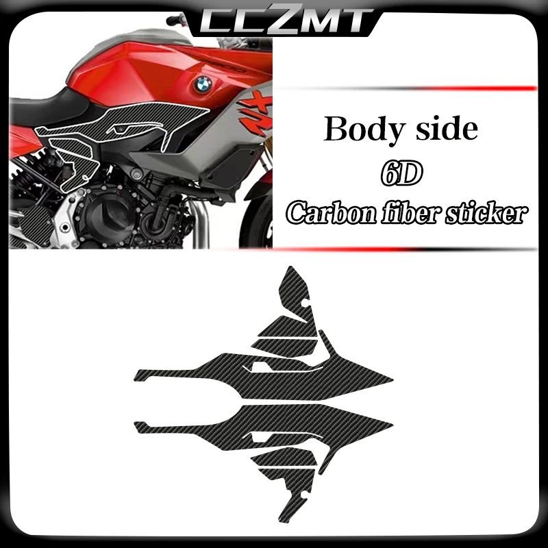 Para bmw f900xr f900 xr f900xr motocicleta 6d película protetora de fibra carbono corpo adesivo filme decorativo modificação acessórios