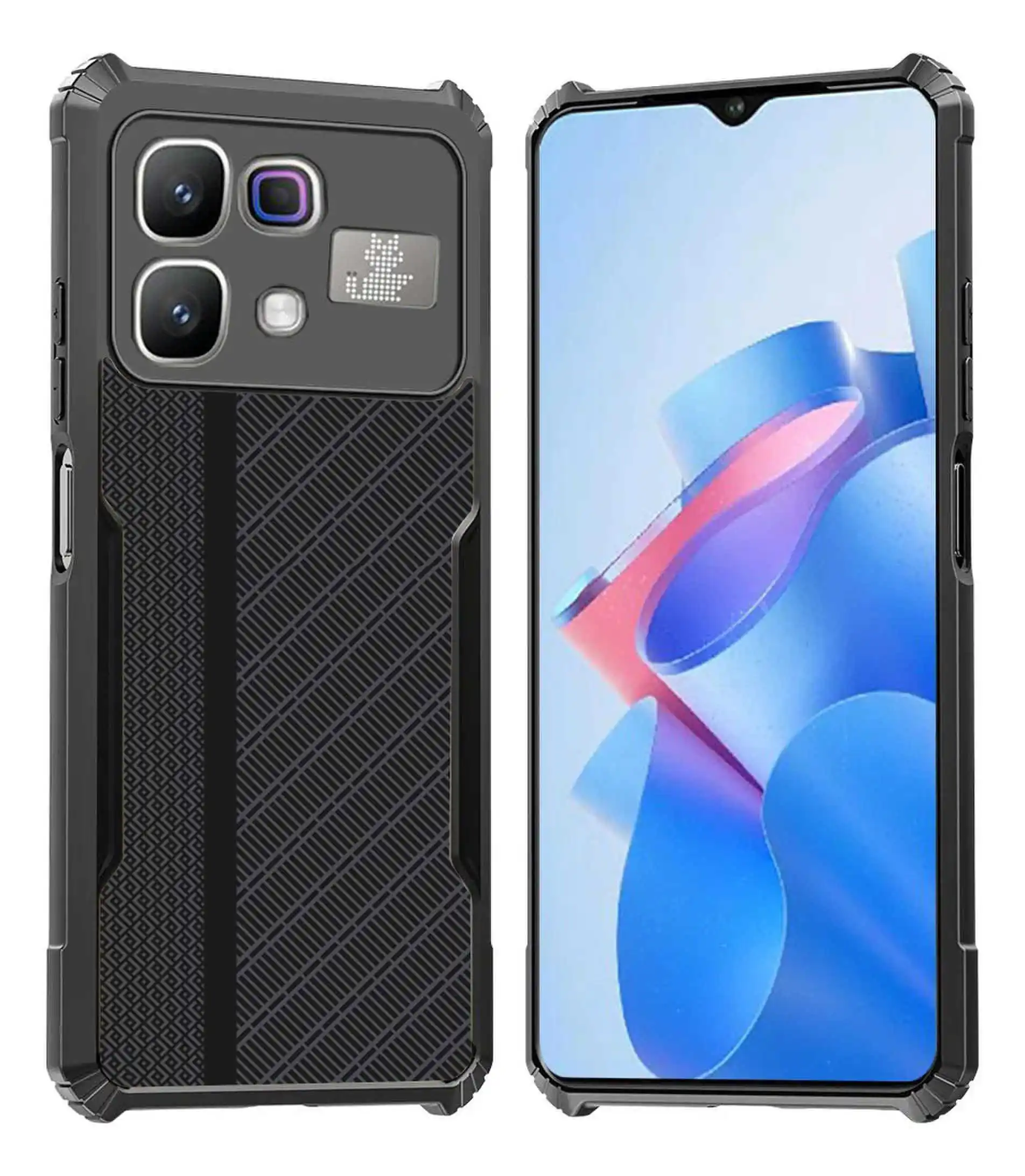Funda para Teléfono Infinix Note 60 Ultra, Note 60, 50 Pro Plus, 50S, 50X, Edge 4G, 5G, Carcasa de Acrílico de Lujo Ultra Delgada y Resistente a Impactos BW13
