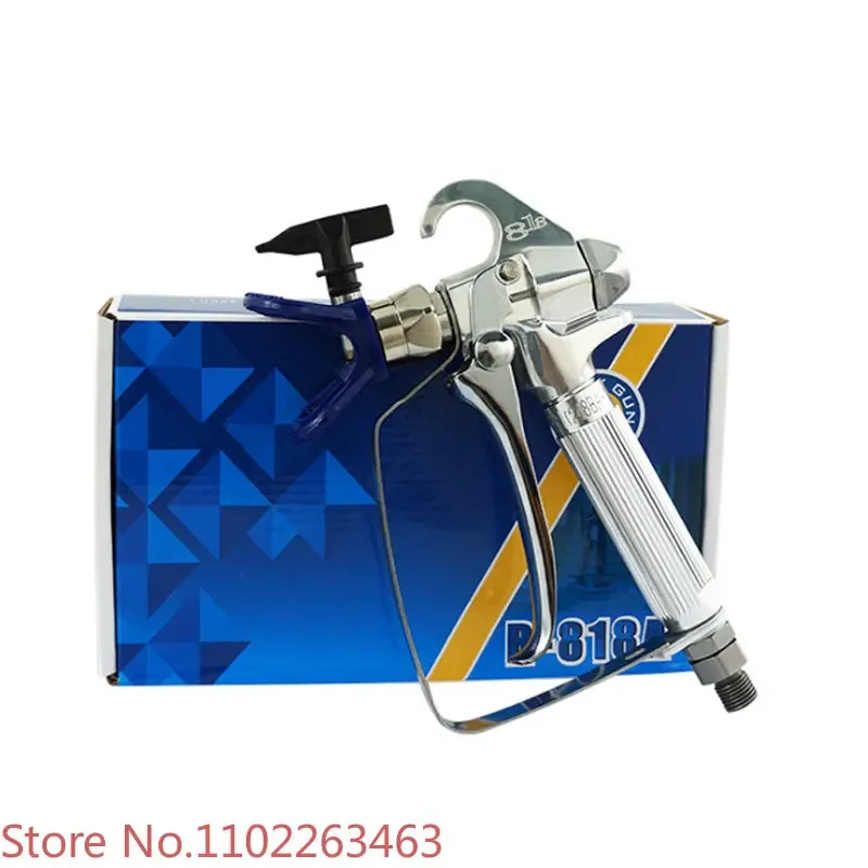 Durable Rongpeng 818 emulsion paint spray gun High pressure airless spray gun