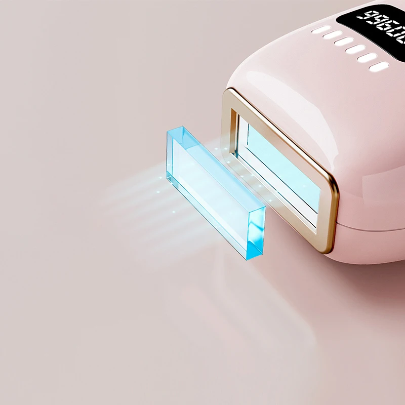 آلة إزالة الشعر الذكية ومضات إزالة شعر الوجه والجسم آلة إزالة الشعر الدائمة للرجال والنساء تستخدم آلة منزلية محمولة #2