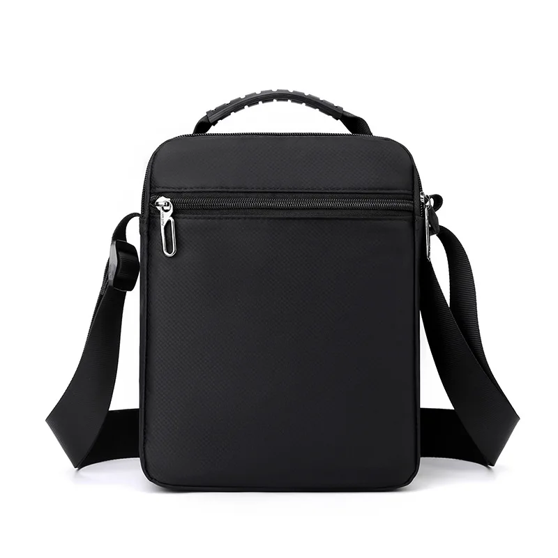 Oxford Large Shoulder Bags Men IPad Messenger Multilayers Pockets Light Minimalism Fashion Style Multifunction Brief Design