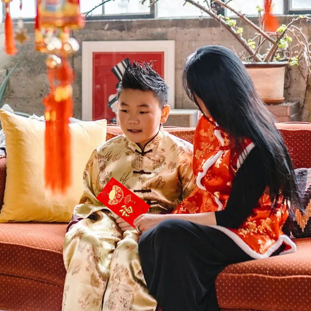 

36Pcs Colorful Red Envelopes Chinese Style New Year Money Pouches for Auspicious Wishes